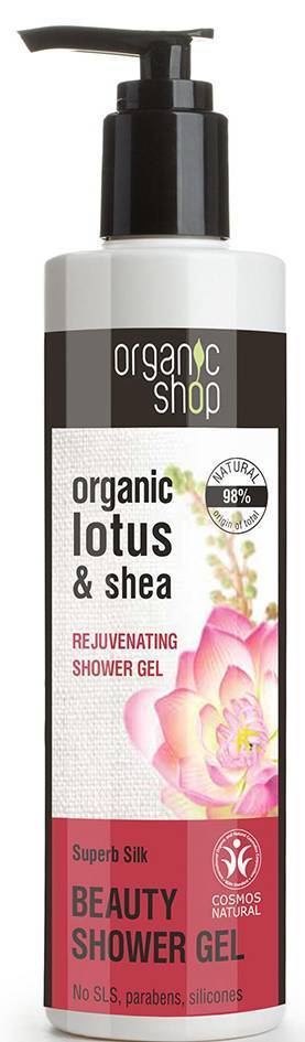 ORGANIC SHOP ΑΦΡΟΛΟΥΤΡΟ ORGANIC SHOP BEAUTY SHOWER GEL SUPERB SILK 280 ML