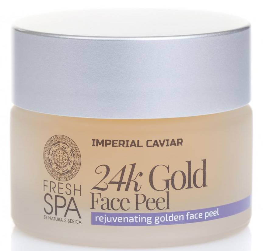 NATURA SIBERICA ΜΑΣΚΑ NATURA SIBERICA FRESH SPA IMPERIAL 24K GOLD FACE PEEL 50ML