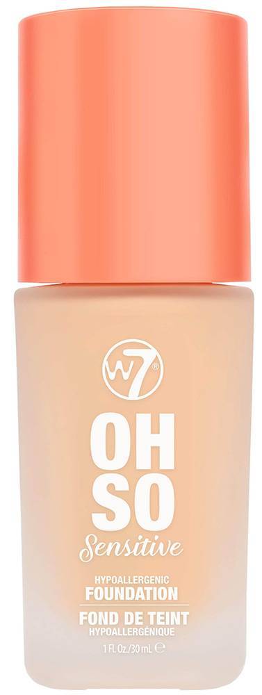 W7 MAKE UP W7 OH SO SENSITIVE FOUNDATION FRESH BEIGE (30 ML)