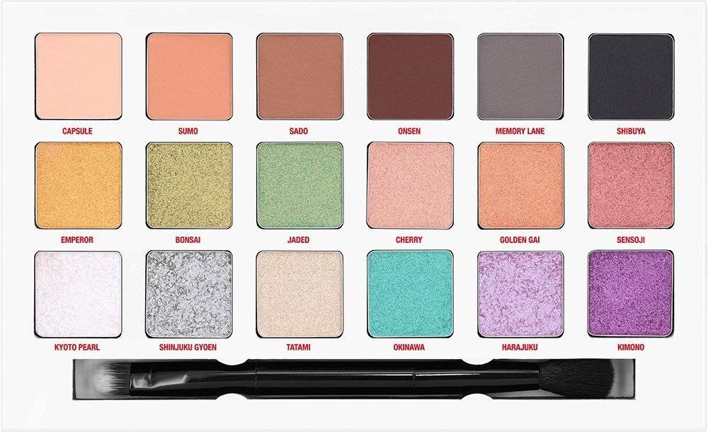 W7 ΠΑΛΕΤΑ ΣΚΙΩΝ W7 TOKYO PRESSED PIGMENT PALETTE 18GR
