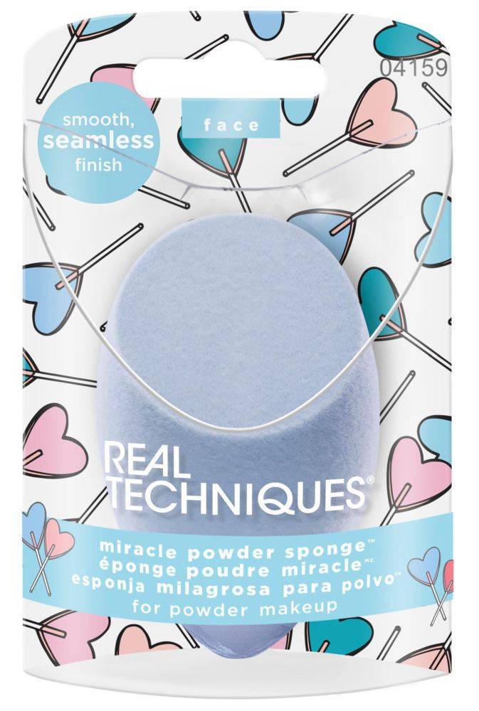 ΣΦΟΥΓΓΑΡΑΚΙ POWDER REAL TECHNIQUES EXCLUSIVE LOVE IRL LIMITED EDITION REAL TECHNIQUES