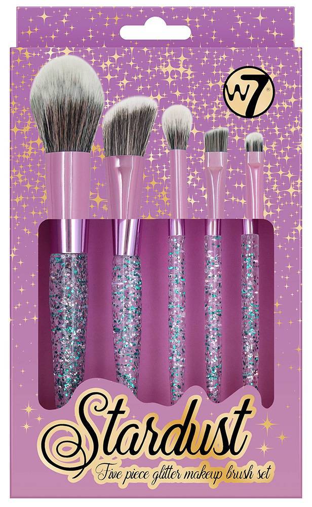 ΣΕΤ ΠΙΝΕΛΩΝ W7 STARDUST BRUSH SET 5TMX W7