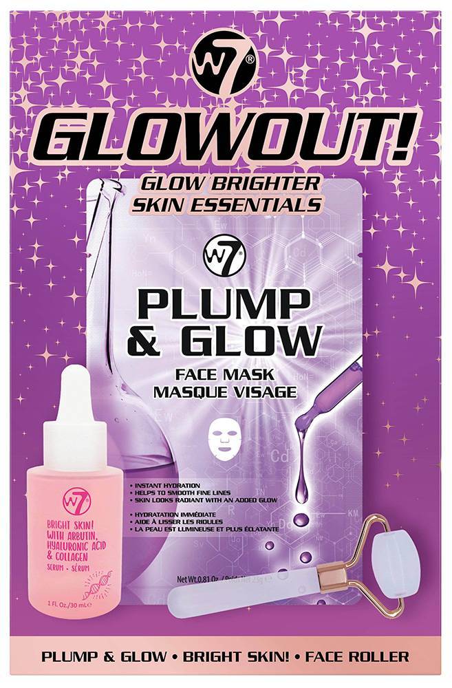 ΣΕΤ ΔΩΡΟΥ W7 GLOW OUT! GLOW BRIGHTENING SKIN ESSENTIALS SET 3ΤΜΧ W7