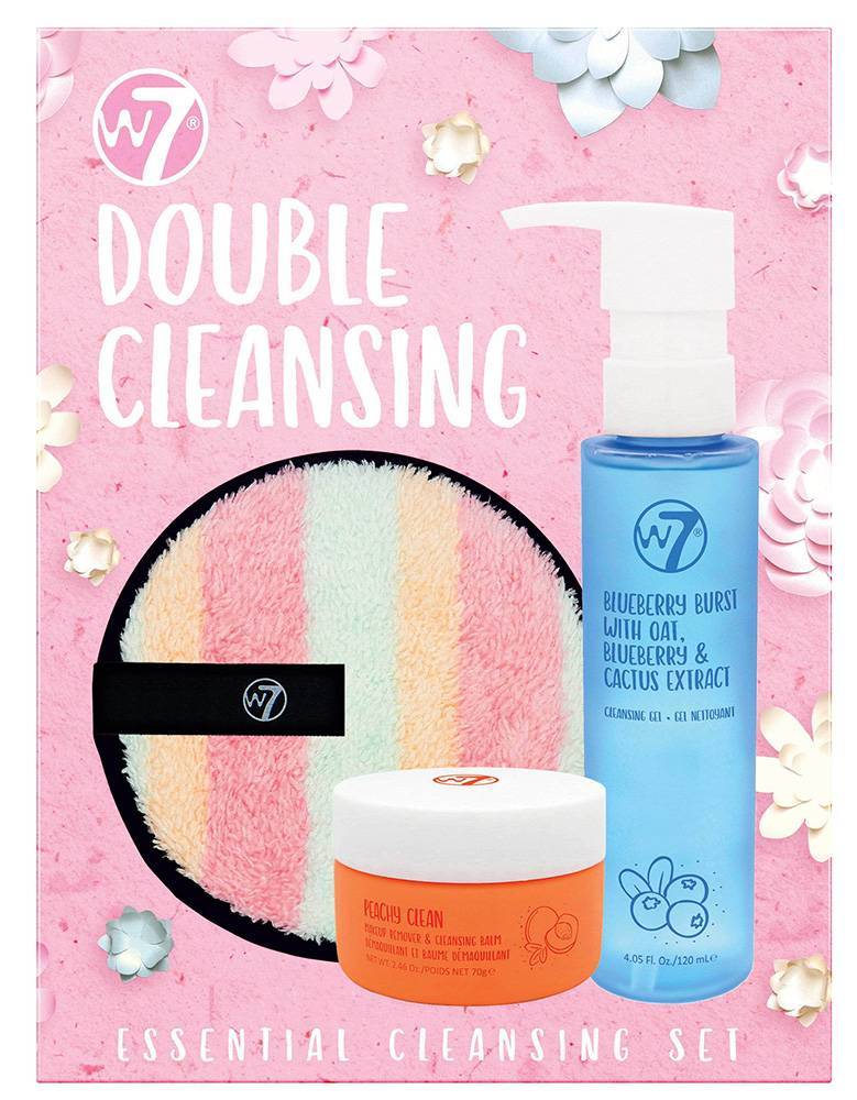 ΣΕΤ ΔΩΡΟΥ W7 DOUBLE CLEANSING ESSENTIALS GIFT SET 3TMX
