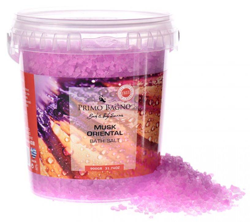 ΑΛΑΤΑ ΜΠΑΝΙΟΥ PRIMO BAGNO MUSK ORIENTAL 900GR PRIMO BAGNO