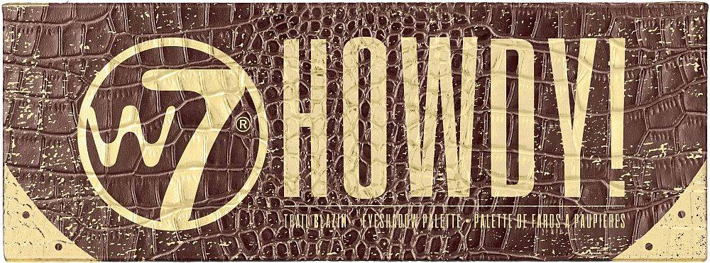 ΠΑΛΕΤΑ ΣΚΙΩΝ W7 HOWDY! EYESHADOW PALETTE 14,4GR W7