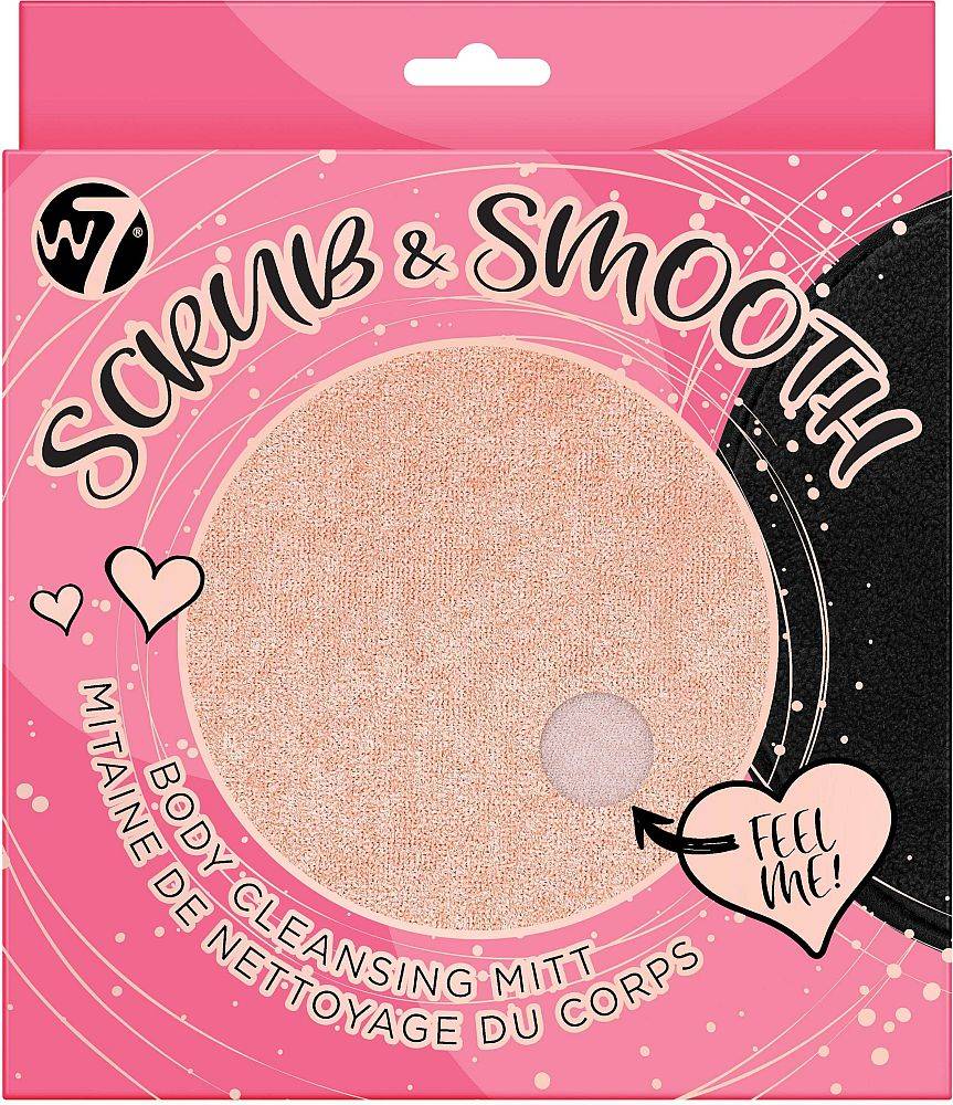 SCRUB - SMOOTH W7 BODY CLEANSING MITT W7