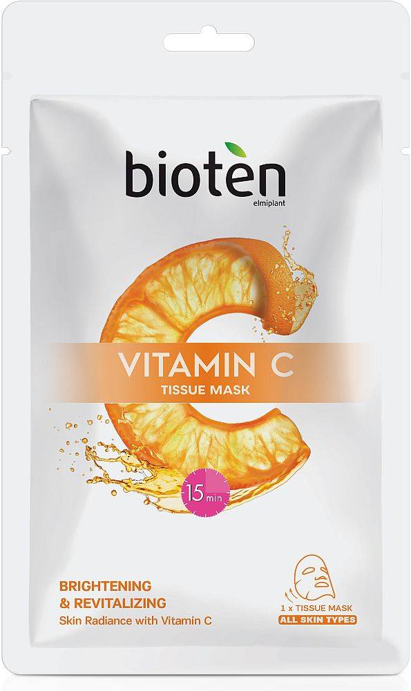 ΜΑΣΚΑ BIOTEN VITAMIN C TISSUE MASK (20ML) BIOTEN