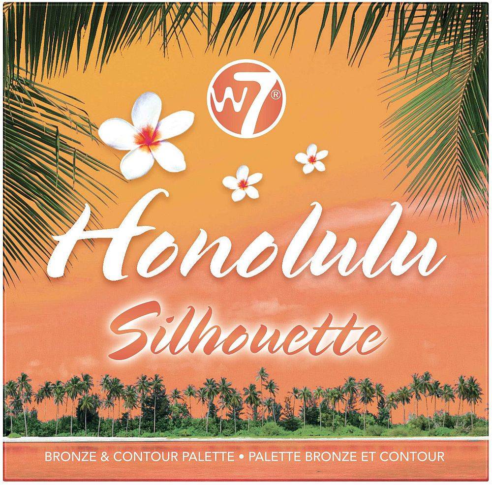 W7 ΠΑΛΕΤΑ W7 HONOLULU SILHOUETTE - BRONZE AND CONTOUR (18GR)