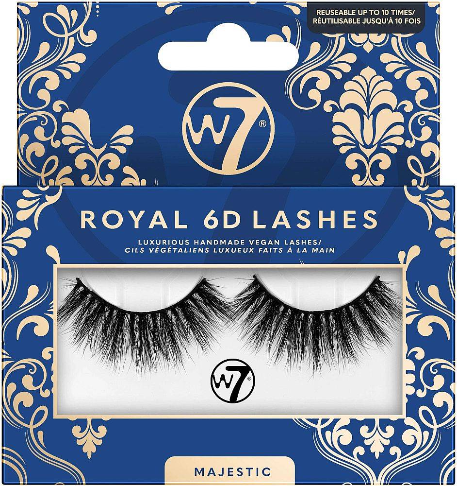 ΒΛΕΦΑΡΙΔΕΣ W7 ROYAL 6D LASHES MAJESTIC W7