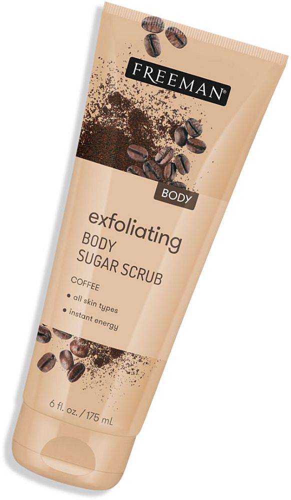 SCRUB FREEMAN BEAUTY EXFOLIATING COFFEE BODY SUGAR 175ML FREEMAN