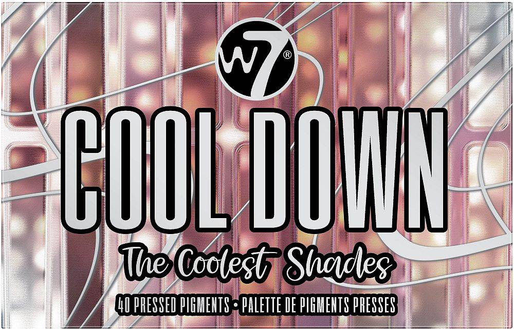 ΠΑΛΕΤΑ ΣΚΙΩΝ W7 COOL DOWN PRESSED PIGMENT PALETTE 36GR