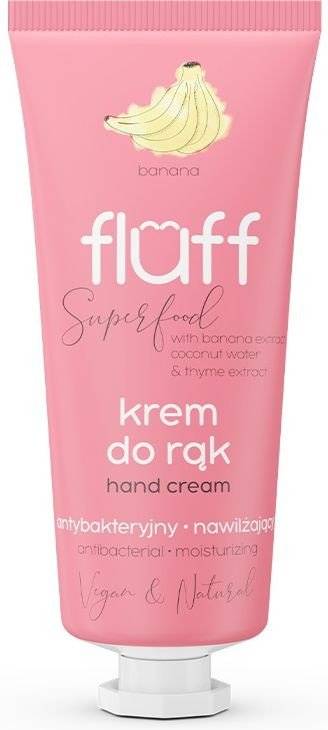 HAND CREAM FLUFF ANTIBACTERIAL - MOISTURIZING BANANA 50ML FLUFF