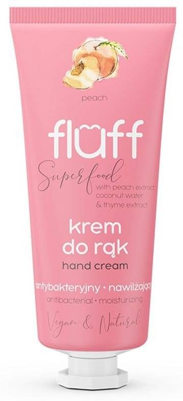 FLUFF HAND CREAM FLUFF ANTIBACTERIAL - MOISTURIZING PEACH 50ML