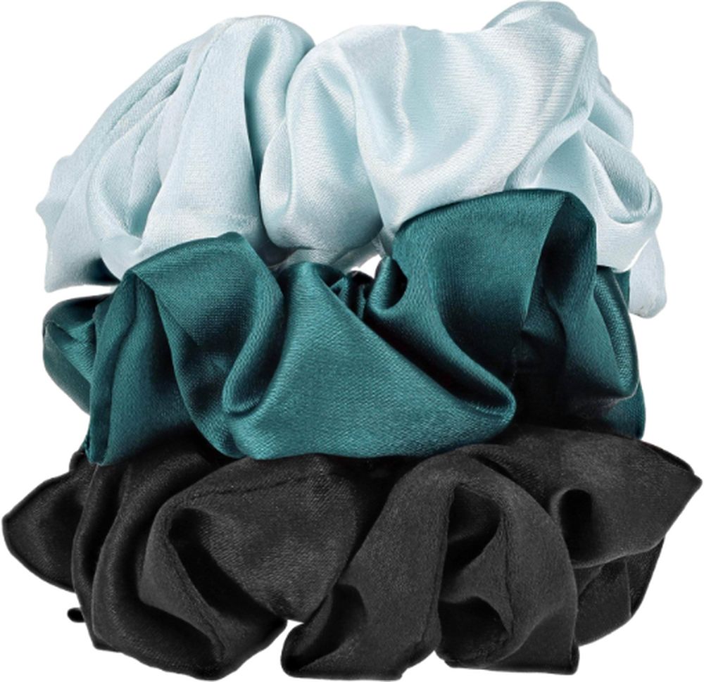HAIR SCRUNCHIES W7 SILKY KNOTS 3ΤΜΧ MARINE
