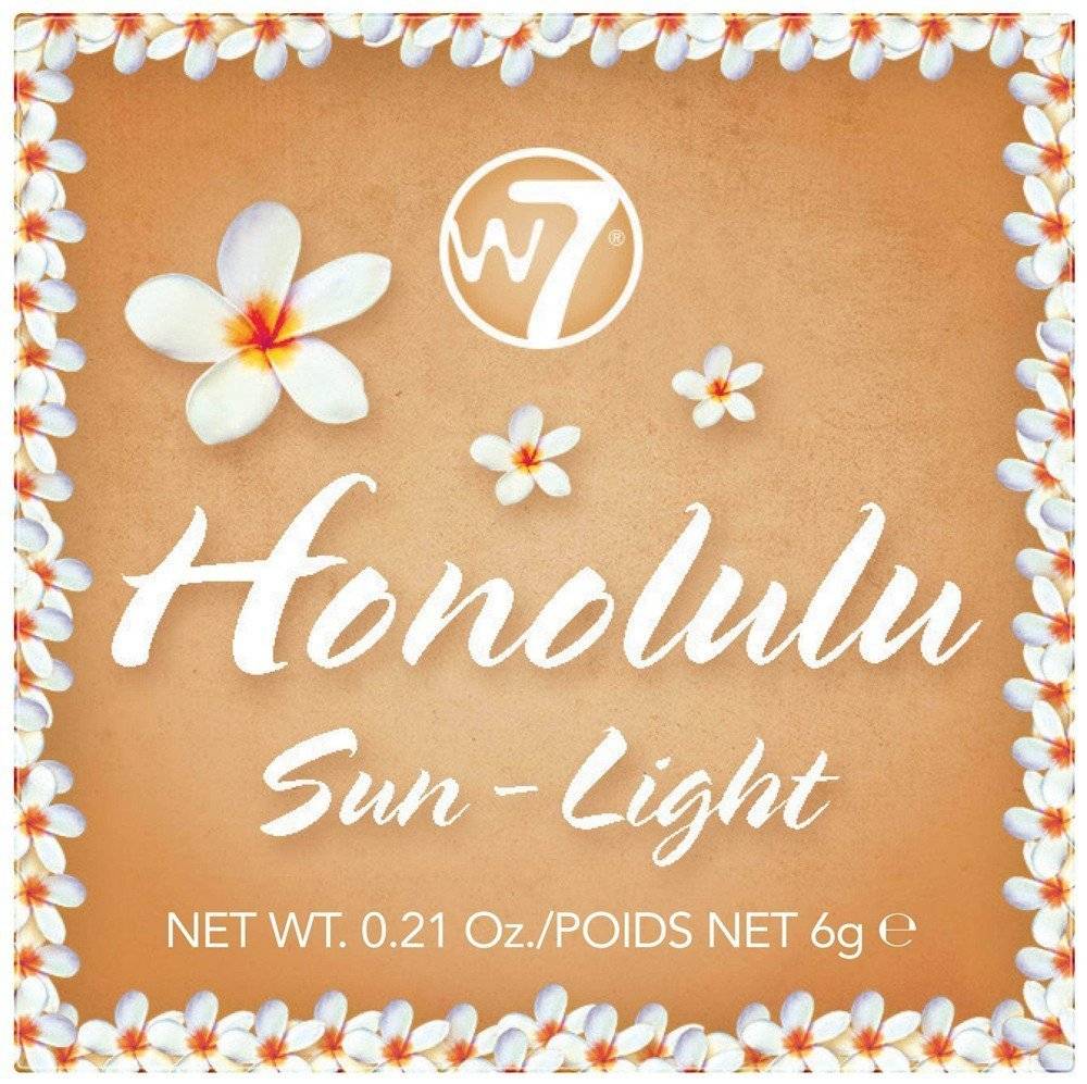 BRONZING POWDER W7 HONOLULU SUN LIGHT (6GR)