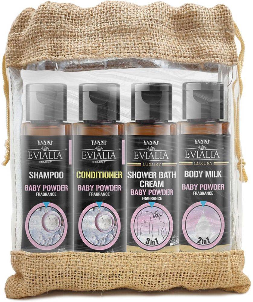 ΣΕΤ ΔΩΡΟΥ ΠΕΡΙΠΟΙΗΣΗ ΣΩΜΑΤΟΣ EVIALIA BABY POWDER 4TMX EVIALIA