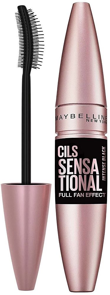 MAYBELLINE ΜΑΣΚΑΡΑ MAYBELLINE LASH SENSATIONAL INTENSE ΜΑΥΡΟ
