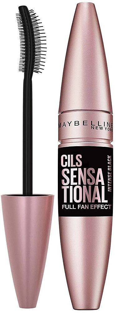 ΜΑΣΚΑΡΑ MAYBELLINE LASH SENSATIONAL INTENSE ΜΑΥΡΟ MAYBELLINE