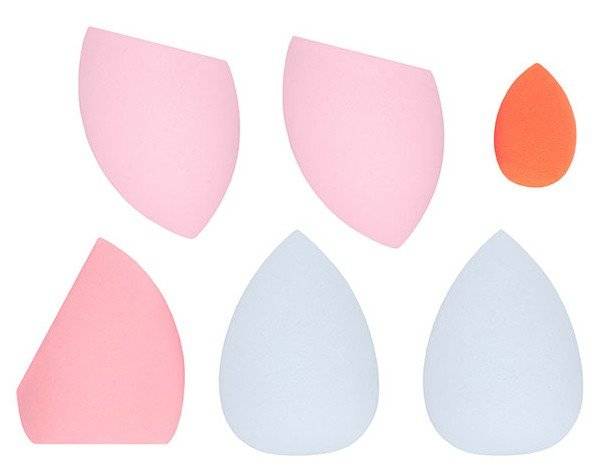 ΣΕΤ ΣΦΟΥΓΓΑΡΙΑ W7 SPONGE TUB LATEX FREE MAKEUP SPONGES W7