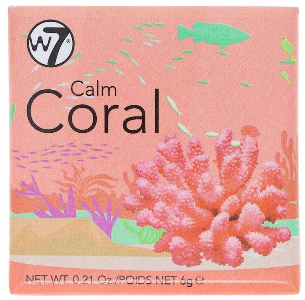 `ΡΟΥΖ W7 CALM CORAL BLUSHER W7