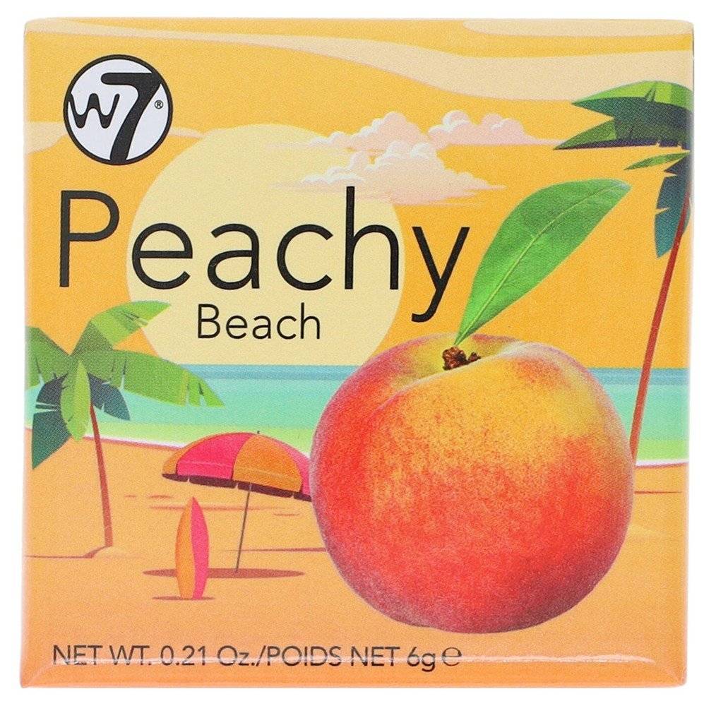 ΡΟΥΖ W7 PEACHY BEACH BLUSHER W7