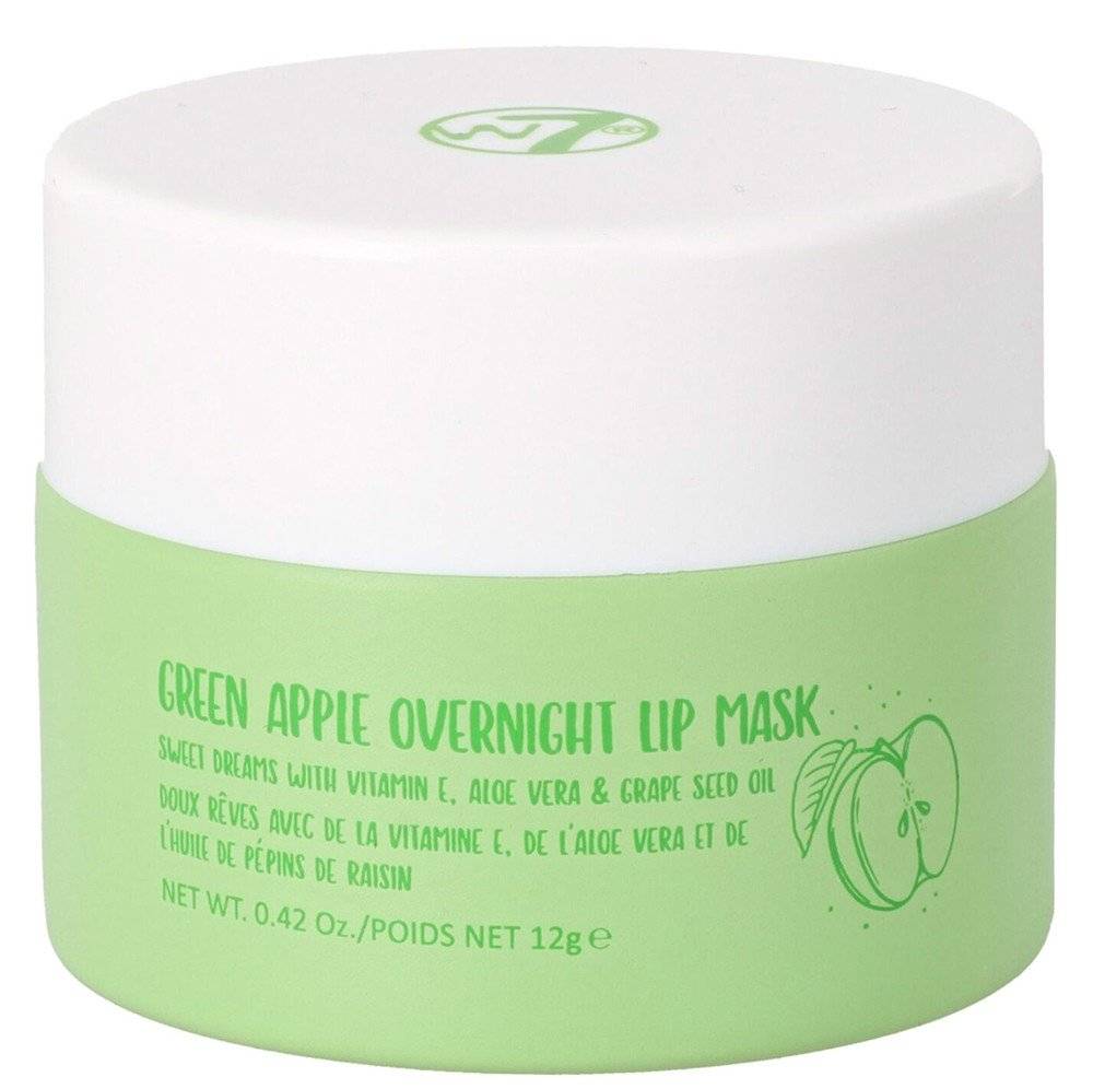 ΜΑΣΚΑ W7 SWEET DREAMS OVERNIGHT LIP MASK ΠΡΑΣΙΝΟ ΜΗΛΟ (12GR) W7