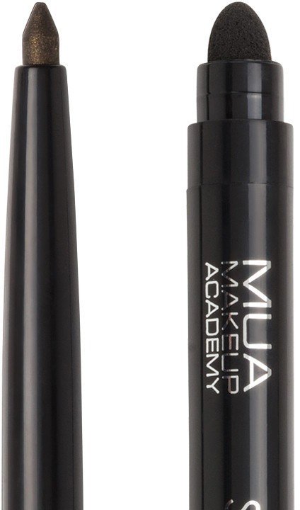 MUA MAKE UP ACADEMY ΜΗΧΑΝΙΚΟ ΜΟΛΥΒΙ ΜΑΤΙΩΝ ΑΔΙΑΒΡΟΧΟ MUA SHADOW LINER ΚΑΦΕ