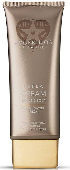 ΚΡΕΜΑ ΧΕΡΙΩΝ ΚΑΙ ΣΩΜΑΤΟΣ AVGERINOS COSMETICS PERLA 200ML