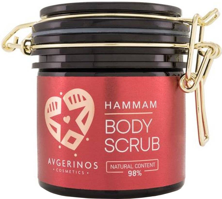 SCRUB ΣΩΜΑΤΟΣ ΚΑΙ ΧΕΡΙΩΝ AVGERINOS COSMETICS HAMMAM 250GR