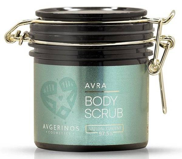 SCRUB ΣΩΜΑΤΟΣ ΚΑΙ ΧΕΡΙΩΝ AVGERINOS COSMETICS AVRA 250GR AVGERINOS COSMETICS