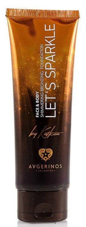 BRONZER GLITTER FOUNDATION ΠΡΟΣΩΠΟΥ ΚΑΙ ΣΩΜΑΤΟΣ AVGERINOS COSMETICS (120ML) AVGERINOS COSMETICS