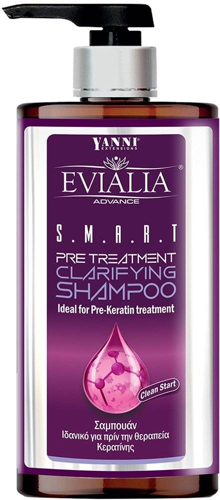 ΑΛΚΑΛΙΚΟ ΣΑΜΠΟΥΑΝ EVIALIA SMART CLARIFYING PRE TREATMENT 500ML EVIALIA