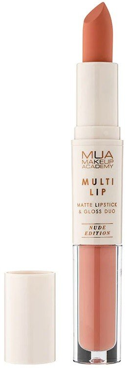 MUA MAKE UP ACADEMY ΚΡΑΓΙΟΝ - LIP GLOSS DUO MUA NUDE EDITION CARAMEL 3.2GR