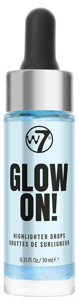GLOW ON HIGHLIGHTER DROPS W7 CLEAR CUT 10 ML W7