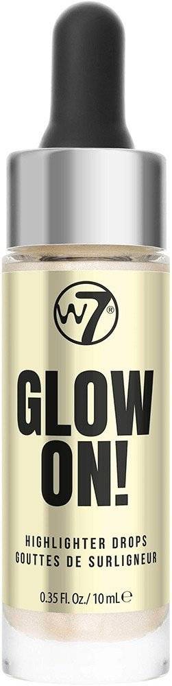 GLOW ON HIGHLIGHTER DROPS W7 HONEYED 10 ML W7