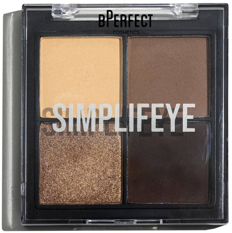 ΠΑΛΕΤΑ ΣΚΙΩΝ BPERFECT COSMETICS SIMPLIF EYE NUDE NECESSITIES QUAD PALETTE 14GR