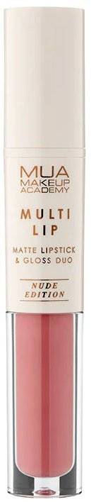 MUA MAKE UP ACADEMY ΚΡΑΓΙΟΝ - LIP GLOSS DUO MUA NUDE EDITION HONEY 3.2GR