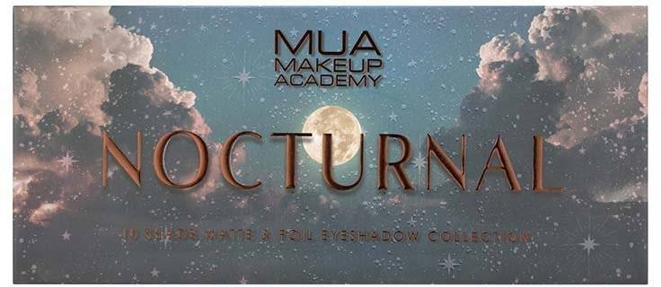 ΠΑΛΕΤΑ ΣΚΙΩΝ MUA 10SHADE PALETTE NOCTURNAL 11GR MUA MAKE UP ACADEMY
