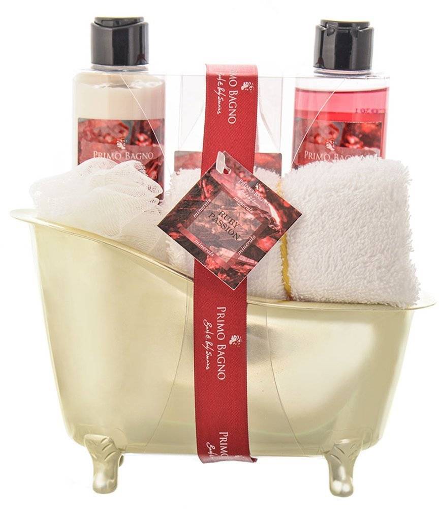 PRIMO BAGNO ΣΕΤ ΔΩΡΟΥ ΜΠΑΝΙΕΡΑ PRIMO BAGNO RUBY PASSION 5TMX