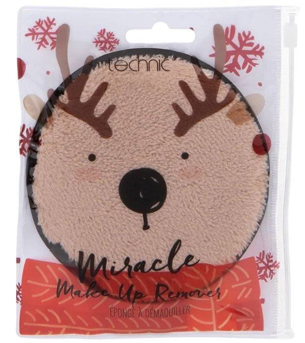 TECHNIC ΣΦΟΥΓΓΑΡΙ ΝΤΕΜΑΚΙΓΙΑΖ TECHNIC REINDEER MAKEUP REMOVER COOKIE ΤΑΡΑΝΔΑΚΙ