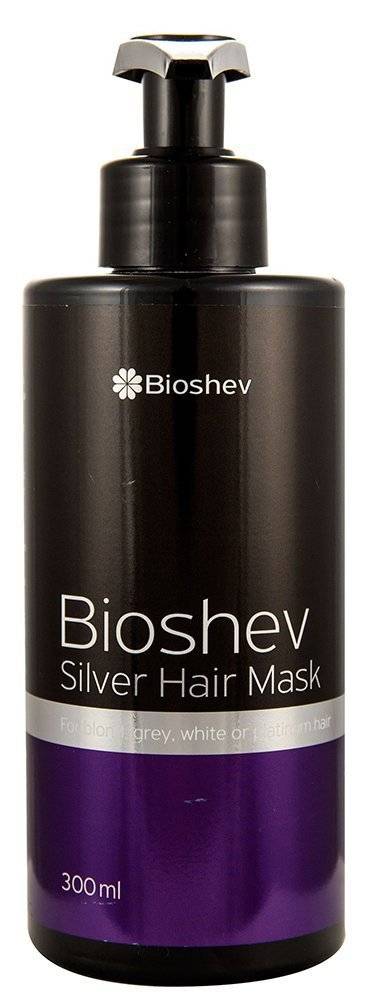 ΜΑΣΚΑ ΜΑΛΛΙΩΝ BIOSHEV SILVER COLOR MASK (300ML)