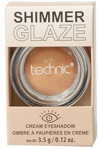 ΣΚΙΑ ΜΑΤΙΩΝ TECHNIC ΜΕ ΚΡΕΜΩΔΗ ΥΦΗ SHIMMER GLAZE CREAM DARLING 3.5GR TECHNIC