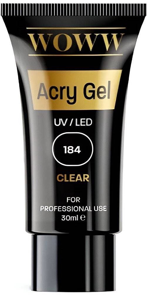 ACRYGEL WOWW COSMETICS 184 CLEAR (30ML) WOWW COSMETICS