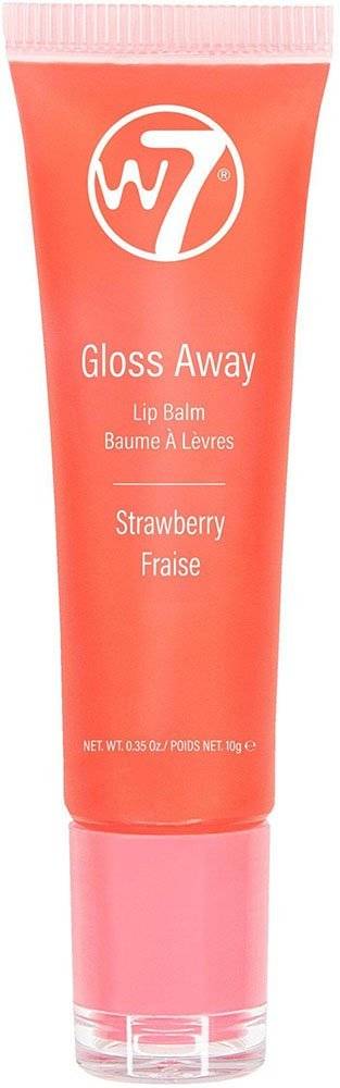 LIP BALM W7 GLOSS AWAY STRAWBERRY (10GR) W7