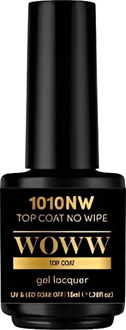 WOWW COSMETICS ΗΜΙΜΟΝΙΜΟ ΒΕΡΝΙΚΙ WOWW COSMETICS RUBBER TOP CΟΑΤ (15ML)