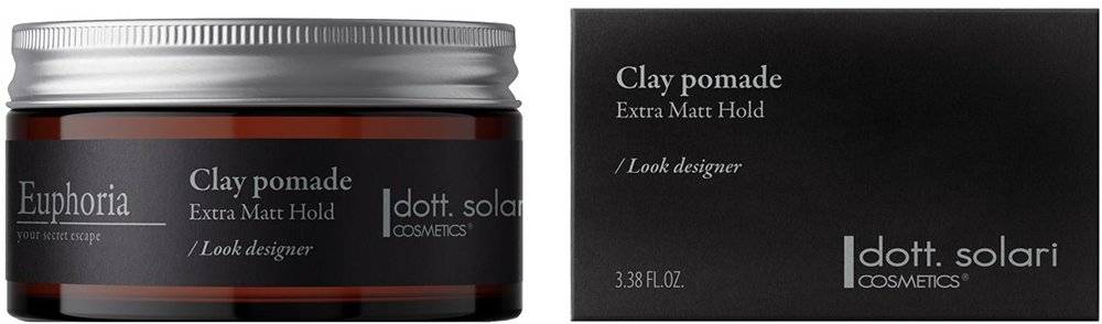 EUPHORIA ΠΟΜΑΔΑ ΜΑΛΛΙΩΝ EUPHORIA CLAY POMADE EXTRA MATT HOLD (100ML)
