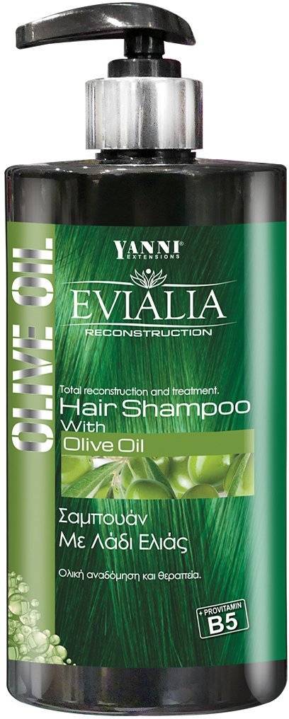ΣΑΜΠΟΥΑΝ EVIALIA ΜΕ ΛΑΔΙ ΕΛΙΑΣ - ΠΡΟΒΙΤΑΜΙΝΗ Β5 (500ML) EVIALIA