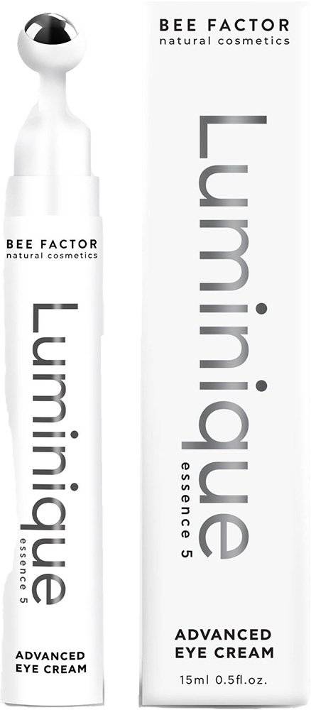 ΚΡΕΜΑ ΜΑΤΙΩΝ BEE FACTOR LUMINQUE ESSENCE 5 ΜΕ ΥΑΛΟΥΡΟΝΙΚΟ ΟΞΥ - ΚΟΛΛΑΓΟΝΟ (15ML) BEE FACTOR