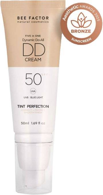 DD ΚΡΕΜΑ ΠΡΟΣΩΠΟΥ BEE FACTOR ΑΠΟΧΡΩΣΗ 01 5 ΣΕ 1 SPF50 (50ML) BEE FACTOR